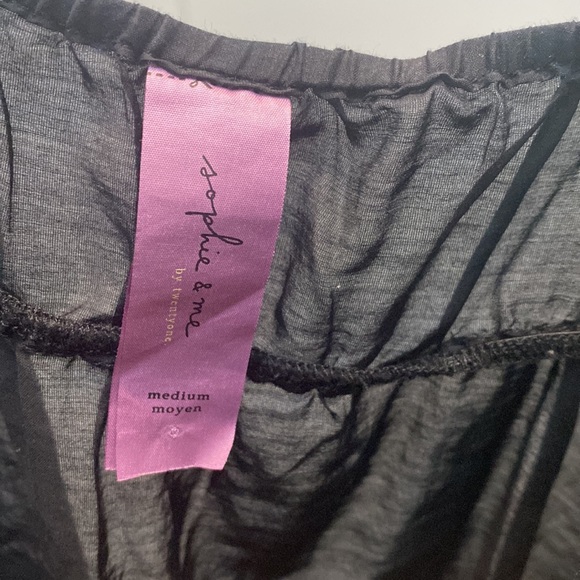 sophie & me black lace chemise size medium - Picture 3 of 4